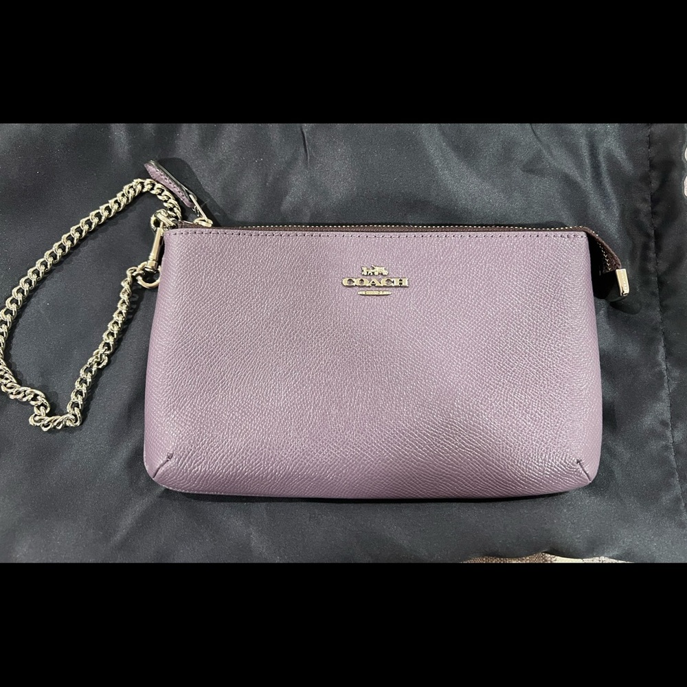 Coach chain wristlet